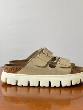 Birkenstock Arizona Papillio chunky platform sandals | US 7 | EU 38